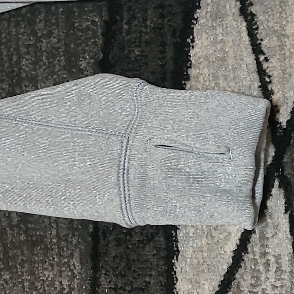 ADIDAS CLIMAWARM EMBROIDERED LOGO FLEECE THUMB-HOLE SLEEVE SWEATSHIRT HOODIE - Picture 5 of 12